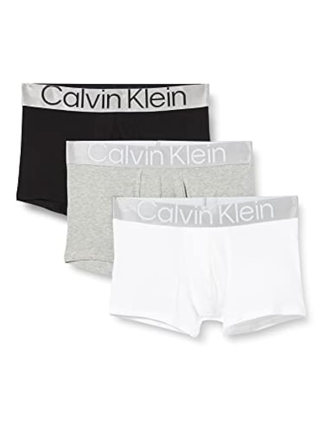 Calvin Klein Hombre Pack de 3 Bóxers Trunks Algodón con
