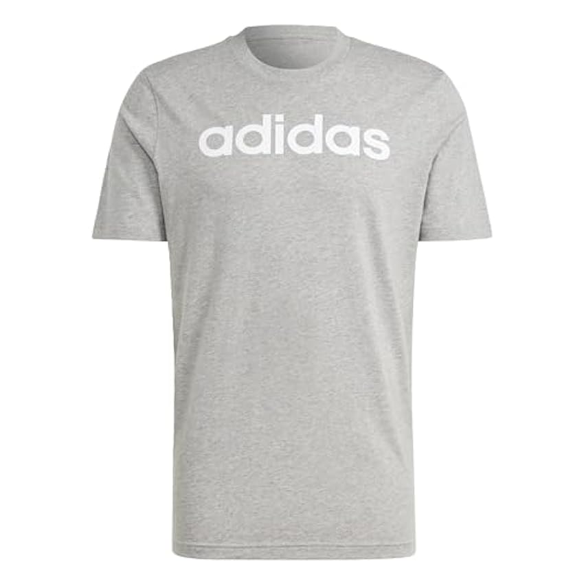 adidas Essentials Single Jersey Linear Embroidered Logo T-Shirt Camiseta Hombre (Pack de 1) lHboXbOy