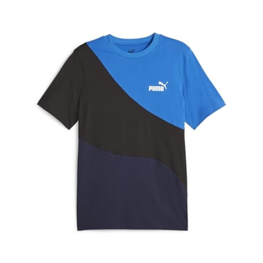 PUMA Camiseta Power Cat, Hombre, Azul Marino Hp67lwWN