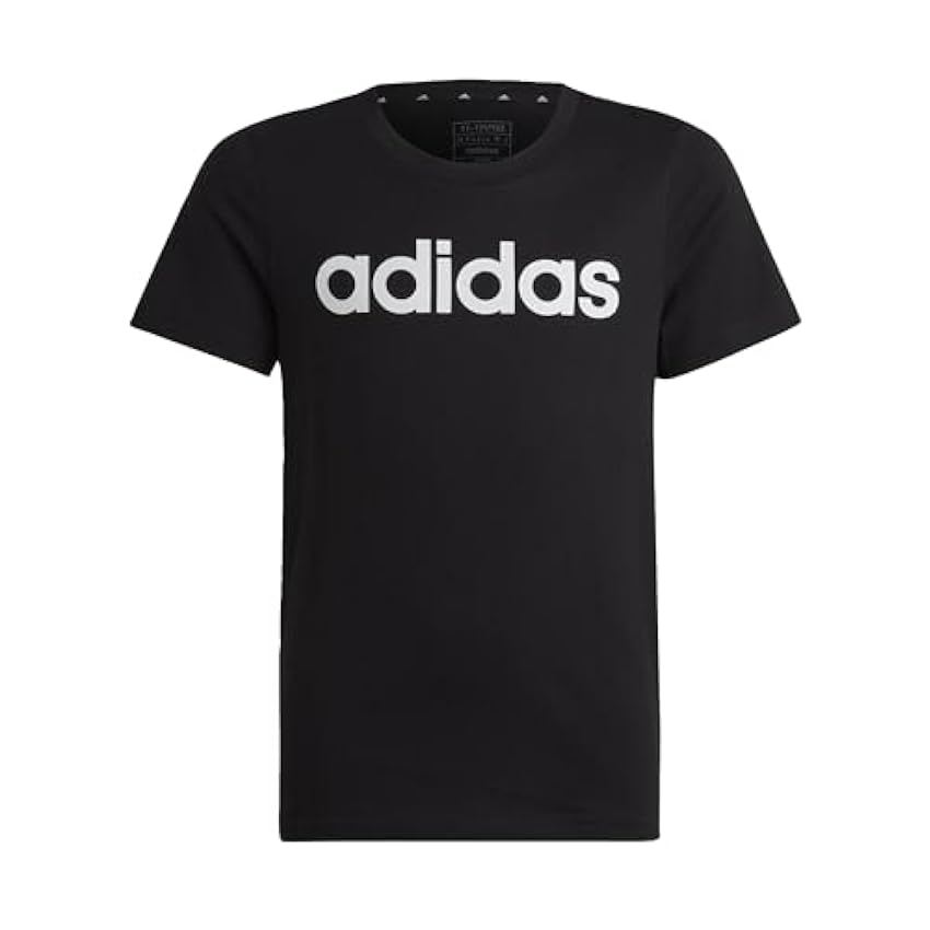 adidas Essentials Linear Logo Cotton Slim Fit T-Shirt T