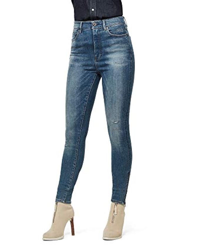 G-STAR RAW Jeans G-Star Shape High Super Skinny Ankle Vaqueros para Mujer 6KYUkXL0