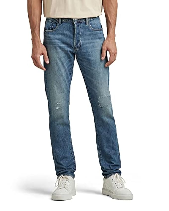 G-STAR RAW Jeans 3301 Slim Vaqueros para Hombre 79WiaBL4