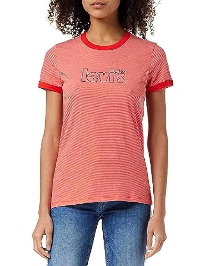 Levi´s Graphic Ringer tee T-Shirt para Mujer zsGbEJKr